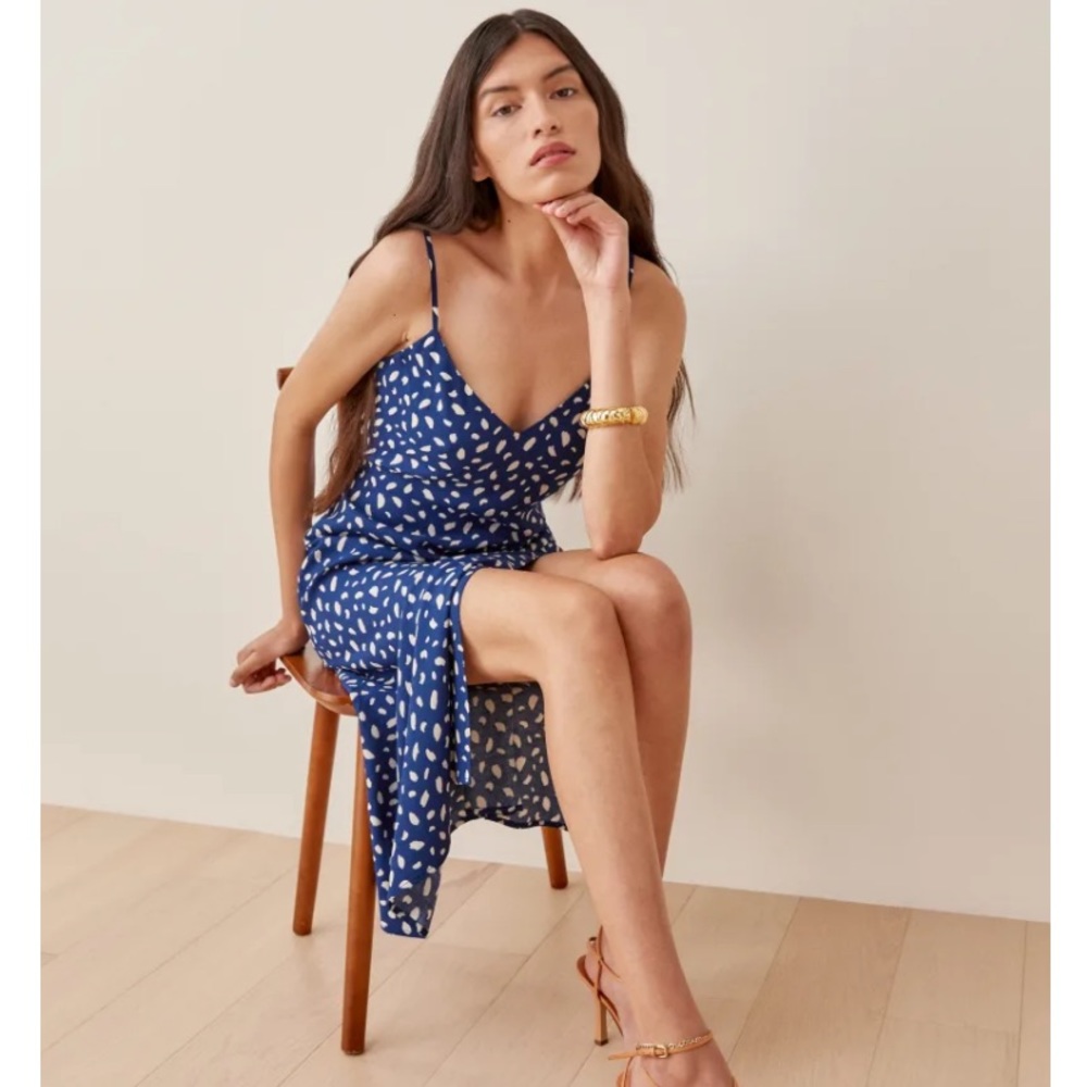 NWOT Reformation Crimini Dress in Moray size 4